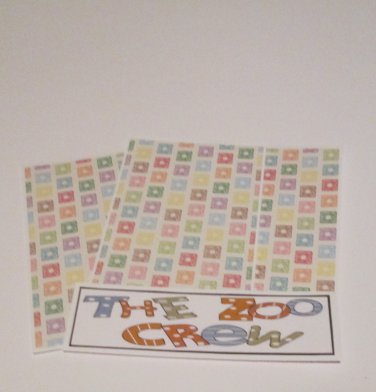 The Zoo Crew a - 4pc Mat Set
