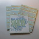 Count Your Smiles - Title/Saying Mat Set