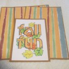 Fall Fun ab - Title/Saying Mat Set