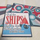 Of All The Ships - Title/Saying Mat Set