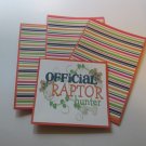 Official Raptor Hunter - Title/Saying Mat Set