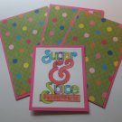 Sugar and Spice - Title/Saying Mat Set Sugar and Spice - Title/Saying Mat Set