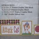 Attack Cat - 5 piece mat set