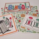 Bingo - 5 piece mat set Bingo - 5 piece mat set