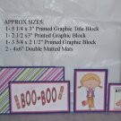 Boo Boo Girl - 5 piece mat set