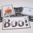 Boo Ghosts - 5 piece mat set