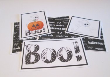 Boo Ghosts - 5 piece mat set