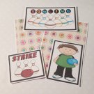 Bowling Boy - 5 piece mat set Bowling Boy - 5 piece mat set