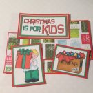 Christmas Is For Kids Boy - 5 piece mat set Christmas Is For Kids Boy - 5 piece mat set