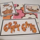 Crazy Cats - 5 piece mat set