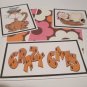 Crazy Cats - 5 piece mat set