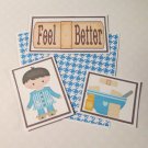 Feel Better Boy - 5 piece mat set