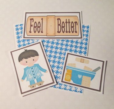 Feel Better Boy - 5 piece mat set