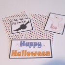 Happy Halloween Ghost - 5 piece mat set