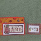 Happy Harvest - 5 piece mat set