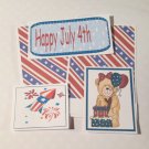 Happy 4th of July Girl - 5 piece mat set