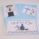 Holy Communion Boy a - 5 piece mat set