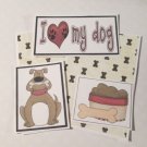 I Love My Dog - 5 piece mat set