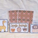 Jungle Animals - 5 piece mat set