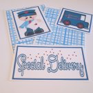 Special Delivery Boy - 5 piece mat set Special Delivery Boy - 5 piece mat set