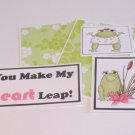 You Make My Heart Leap a - 5 piece mat set