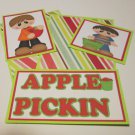 Apple Pickin Boy - 5 piece mat set