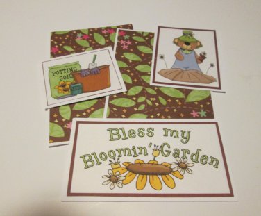 Bless My Bloom Garden a - 5 piece mat set