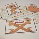 Let's Have A Picnic - 5 piece mat set