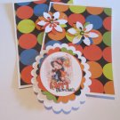 Happy Halloween Girl - 5 pc Embellishment Set