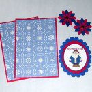 He's Making A List - 5 pc Embellishment Set