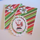 Ho Ho Ho Santa b - 5 pc Embellishment Set