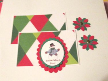 Snow Much Fun - 5 pc Embellishment Set