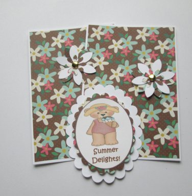 Summer Delights a - 5 pc Embellishment Set