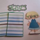 Glasses Boy - Printed Piece/Title & Mats set