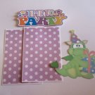 Time To Party Dragon 2 - Printed Piece/Title & Mats set Time To Party Dragon 2 - Printed Piece/Title & Mats set
