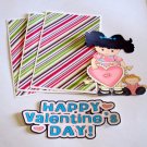 Happy Valentine's Day 2 - Printed Piece/Title & Mats set Happy Valentine's Day 2 - Printed Piece/Title & Mats set
