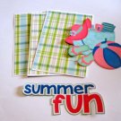 Summer Fun - Printed Piece/Title & Mats set