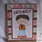 Boo Boo Boy - 5x7" Greeting Card with envelope Boo Boo Boy - 5x7" Greeting Card with envelope