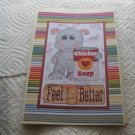 Feel Better Hippo Ckn Soup - 5x7" Greeting Card with envelope