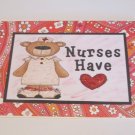 Nurses Have Heart - 5x7" Greeting Card with envelope