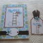 Angels 1 - 5x7" Greeting Card with Matching Tag and envelope