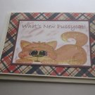 What's New Pussycat - 5x7" Greeting Card with envelope