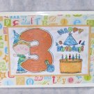 Happy 3rd Birthday Boy - 5x7" Greeting Card with envelope Happy 3rd Birthday Boy - 5x7" Greeting Card with envelope