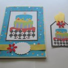 Birthday 1 - 5x7" Greeting Card with Matching Tag and envelope