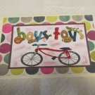 Boys Toys - 5x7" Greeting Card with envelope