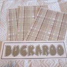 Buckaroo a - 4pc Mat Set