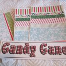 Candy Cane a - 4pc Mat Set