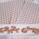 Crazy Cats b - 4pc Mat Set