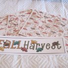 Fall Harvest a - 4pc Mat Set