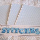 Stitches a - 4pc Mat Set